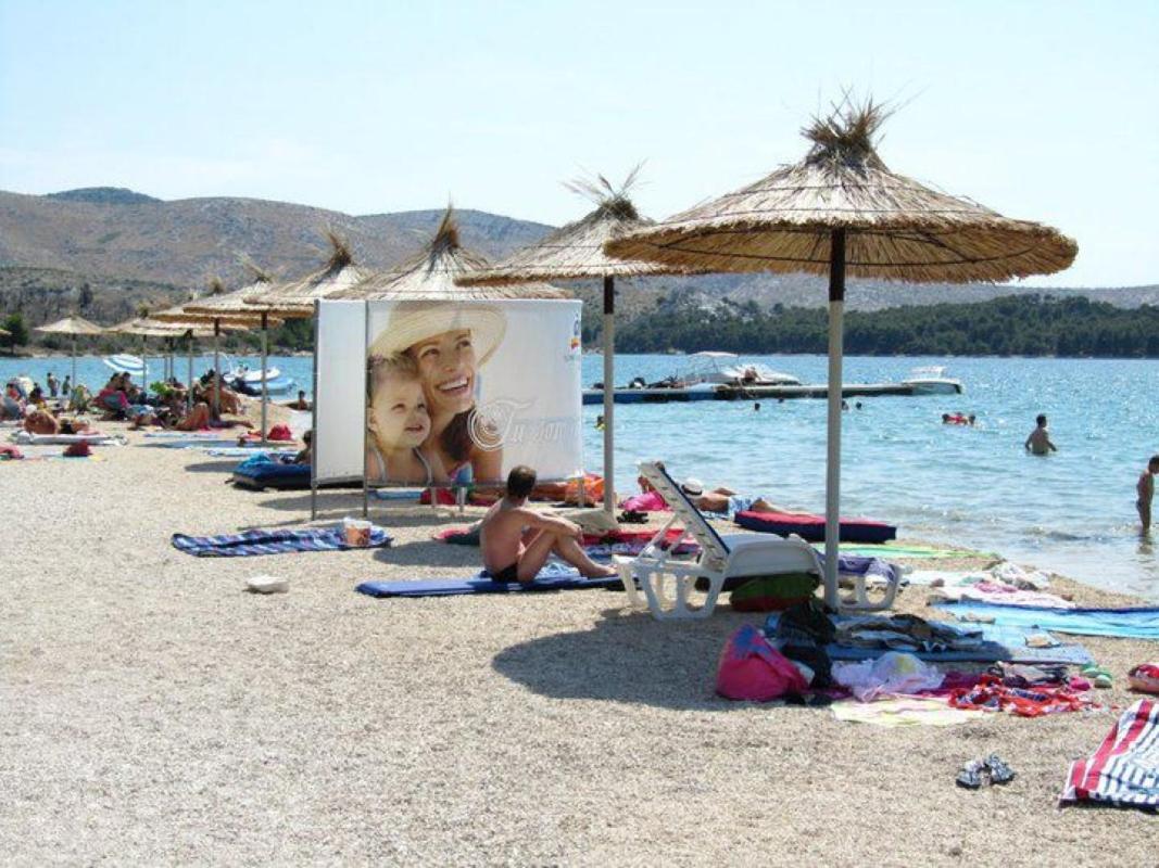 Braco Apartments By The Sea With A Sea View Zaboric Esterno foto